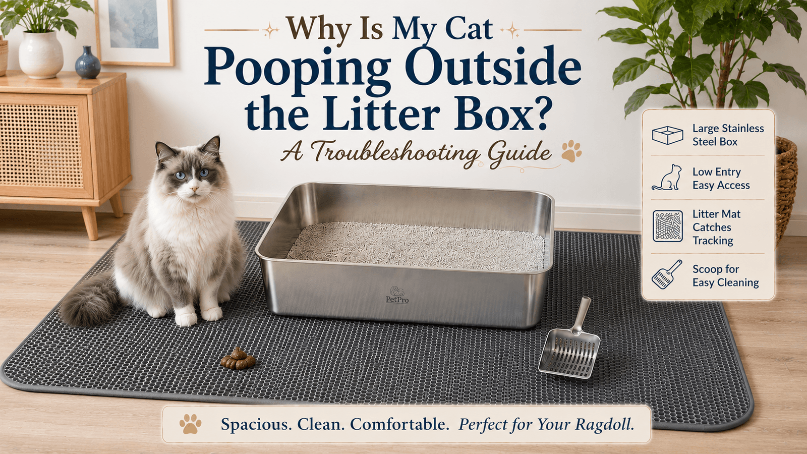 Why Is My Cat Pooping Outside the Litter Box? A Troubleshooting Guide