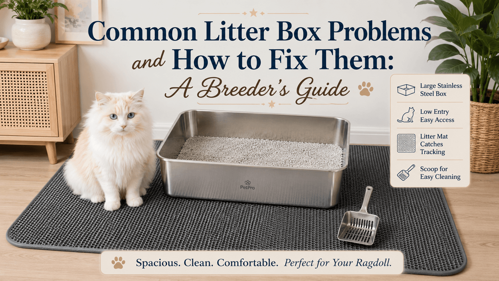 Common Litter Box Problems and How to Fix Them: A Breeder’s Guide