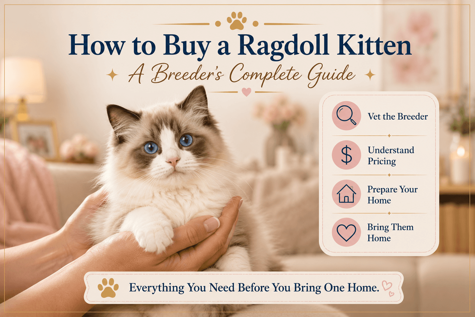 How to Buy a Ragdoll Kitten: A Breeder’s Complete Guide to Getting It Right