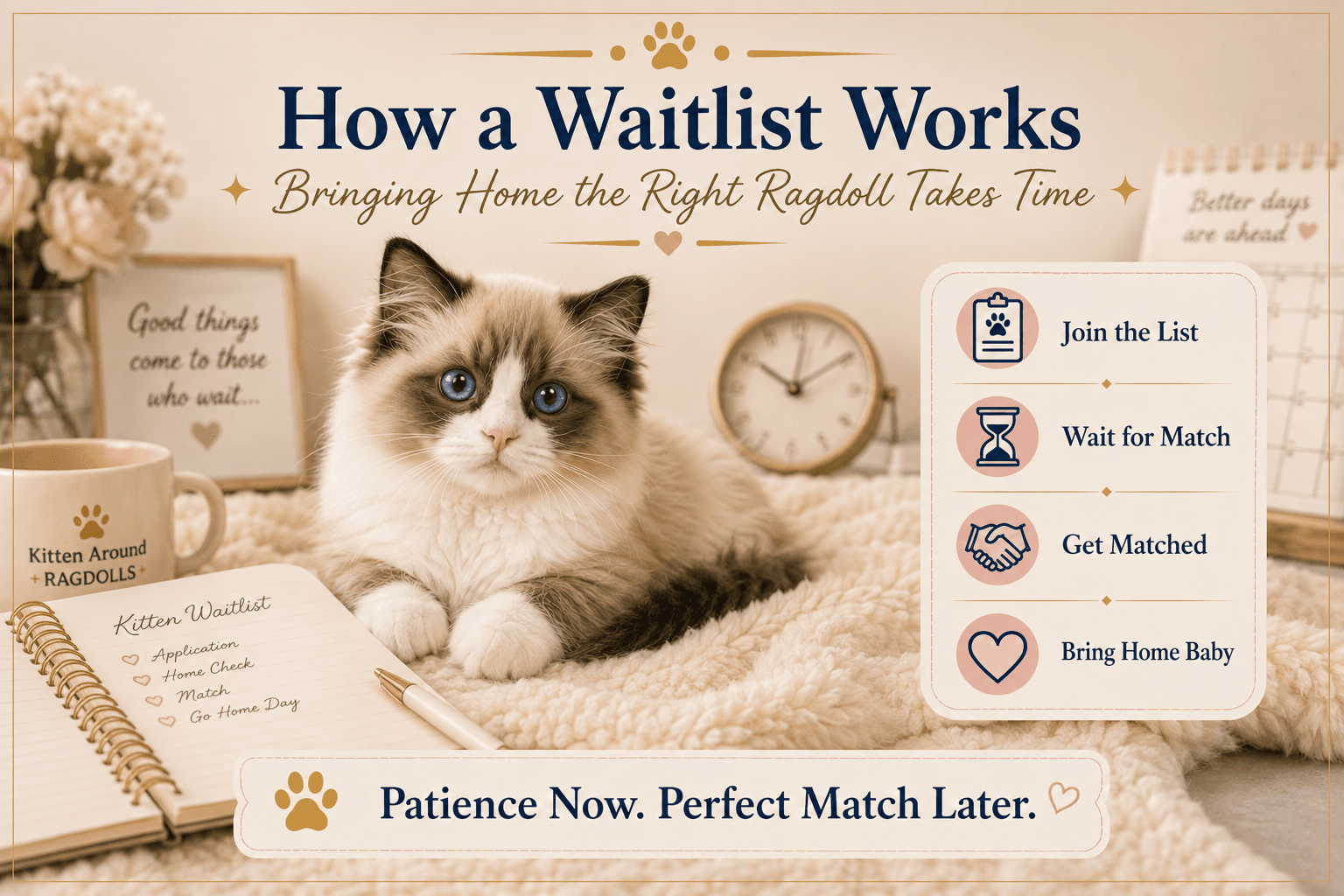 How Does a Ragdoll Breeder Waitlist Actually Work? main image