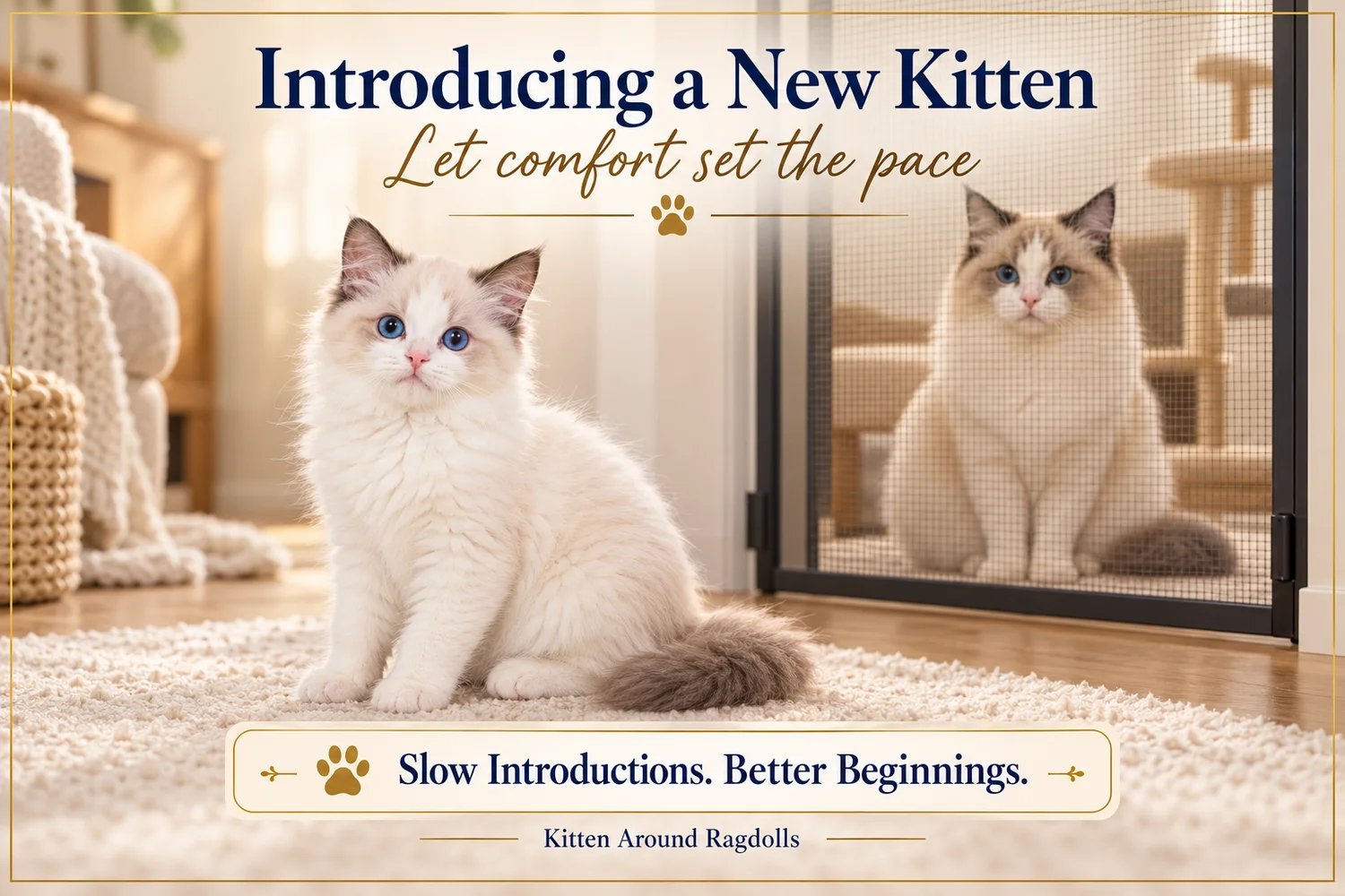 introducing-ragdoll-kitten-to-another-cat